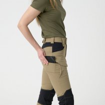 Helikon-Tex Women's OTP Outdoor Tactical Pants - Khaki / Black - S - Regular