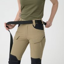 Helikon-Tex Women's OTP Outdoor Tactical Pants - Khaki / Black - 3XL - Regular