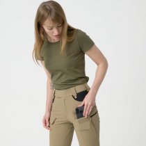 Helikon-Tex Women's OTP Outdoor Tactical Pants - Khaki / Black - L - Long