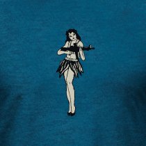 Magpul Hula Girl CVC T-Shirt - Blue - S