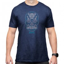 Magpul Sugar Skull Blend T-Shirt - Navy