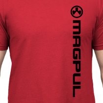 Magpul Vert Logo Cotton T-Shirt - Red - S