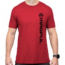 Magpul Vert Logo Cotton T-Shirt - Red