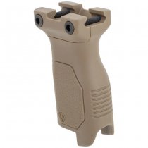 Strike Industries Angled Vertical Picatinny Grip Long & Cable Management - Dark Earth