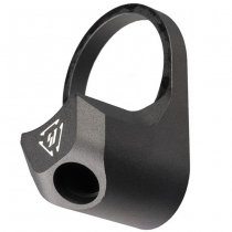 Strike Industries AR Enhanced Castle Nut & Extended End Plate - Black