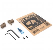 Strike Industries T-Bone Optional Latches - Small - Dark Earth