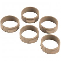 Strike Industries Bang Band Mini 5pcs - Dark Earth