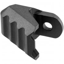 Strike Industries Latchless Charging Handle Extended ISO Tab - Black