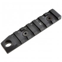 Strike Industries LINK Rail Section QD 7 Slots - Black