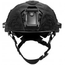 Team Wendy EXFIL Carbon LTP Rail 3.0 Helmet Cover - Black - XL