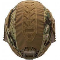 Team Wendy EXFIL Carbon LTP Rail 3.0 Helmet Cover - Coyote - XL