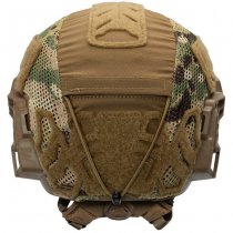 Team Wendy EXFIL Carbon LTP Rail 3.0 Helmet Cover - Multicam Alpine - XL