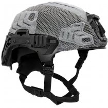 Team Wendy EXFIL Carbon LTP Rail 3.0 Helmet Cover - Wolf Grey - XL