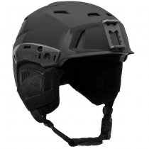 Team Wendy M-216 Backcountry Ski SAR Helmet & Switch Rail - Black - S/M