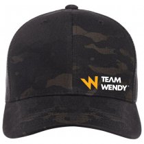 Team Wendy Trucker Hat - Multicam Black