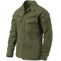 Helikon-Tex Raid Shirt - PolyCotton Stretch Ripstop - Olive Green - 4XL