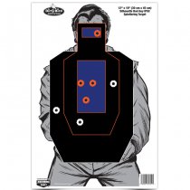 Birchwood Casey Dirty Bird 12 x 18 Bad Guy IPSC Target 8 Pack