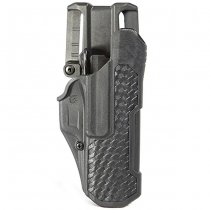 BLACKHAWK T-Series L2D Duty Holster Basketweave SIG P320/P250 RH - Black