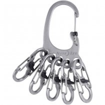 Nite Ize BigFoot Locker Stainless Steel KeyRack - Silver