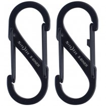 Nite Ize Dual Carabiner Stainless Steel #1 - Black