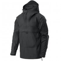 Helikon-Tex Tracer Anorak Jacket - Polycotton Stretch Ripstop - Black - L