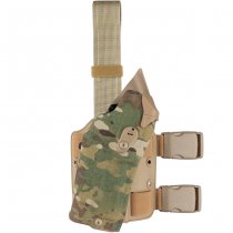 Safariland 6354RDS ALS Tactical Holster STX Cordura Sig Sauer P320RX RedDot & TacLight - Multicam