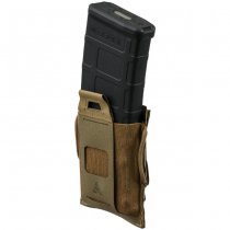 Direct Action Single Flat Magazine Pouch - Ranger Green