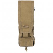 M-Tac Covered Double AK Magazine Pouch - Coyote