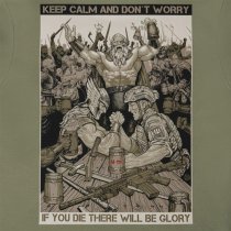 M-Tac Keep Calm T-Shirt - Light Olive - 3XL