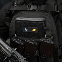 M-Tac UA Cat Eyes Laser Cut Patch - Black