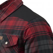 Helikon-Tex Winter Warden Shirt - Slate Crimson Plaid - XS