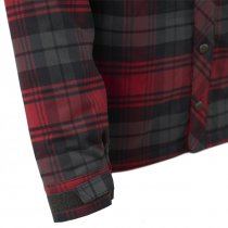 Helikon-Tex Winter Warden Shirt - Slate Crimson Plaid - M