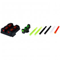 HIVIZ Glock 17/19 Fiber Sight Set