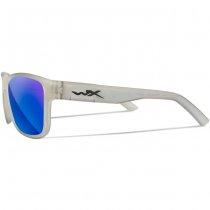 Wiley X WX Ovation Captivate Polarized Blue Mirror - Transparent