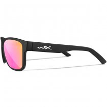 Wiley X WX Ovation Captivate Polarized Rose Gold Mirror - Black