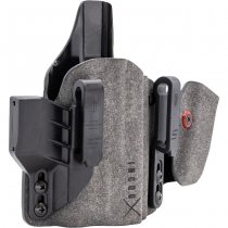 Safariland INCOGX IWB Holster Sig Sauer P320 Compact / Carry RedDot & Compact TacLight - Mag Caddy - Grey - Right