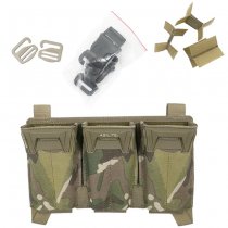 Agilite Pincer Placard Multi-Caliber Triple Mag Pouch - Multicam