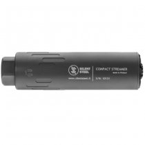 Silent Steel Compact Flow Streamer 7.62 - Black