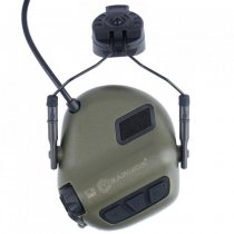 Earmor M32H PLUS Tactical Hearing Protection Helmet Version Ear-Muff - Foliage Green