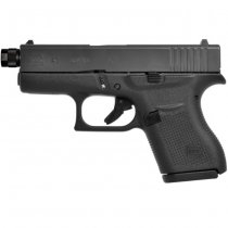 Glock 43 Subcompact Slim 9x19mm Threaded - Black