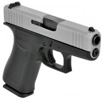 Glock 43X Silver Slide FS 9x19mm