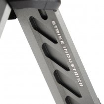 Strike Industries Bipod Grip Picatinny Aluminum Legs - Grey