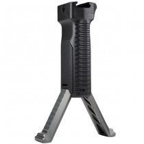 Strike Industries Bipod Grip Picatinny Aluminum Legs - Grey