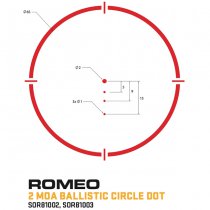 Sig Sauer ROMEO8T Circle-Dot Red Dot Sight - Black