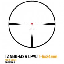 Sig Sauer SIG TANGO-MSR LPVO Scope 1-6x24mm - Black