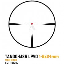 Sig Sauer SIG TANGO-MSR LPVO Scope 1-8x24mm - Black