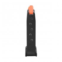 Glock Magazine 6rds G43 Orange Follower Extended