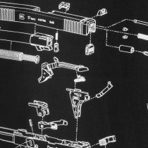 Glock T-Shirt Engineering Gen5 BT - Black - S