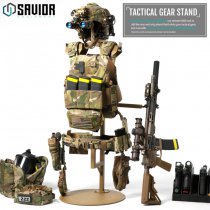 Savior Equipment H.A.B Rack 2.0 Tactical Gear Stand & Rifle Rack - RAL 8000