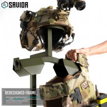 Savior Equipment H.A.B Rack 2.0 Tactical Gear Stand & Rifle Rack - Olive